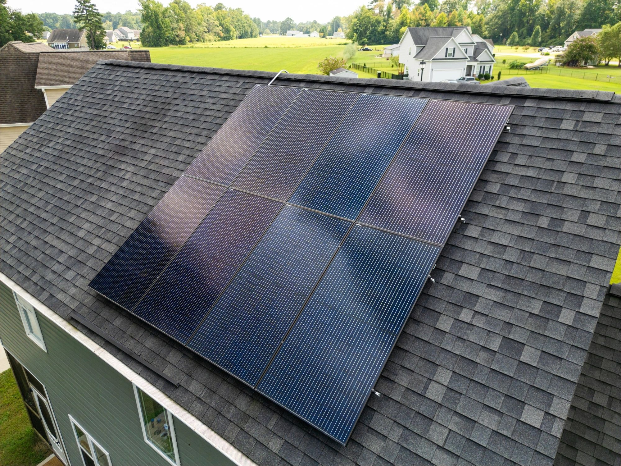 Residential drone cleaning service